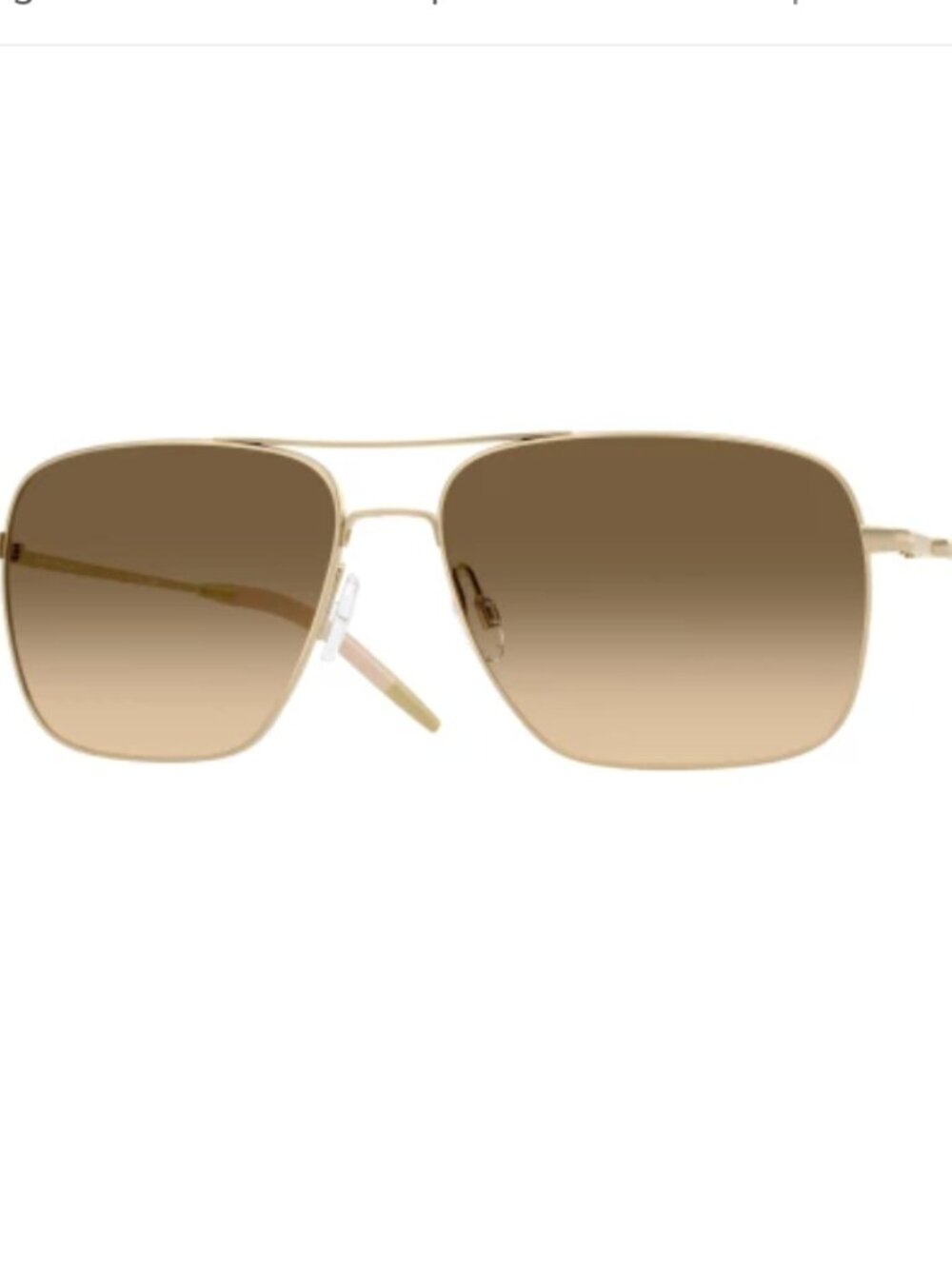 Oliver Peoples Aric Gold Frame Sunglasses